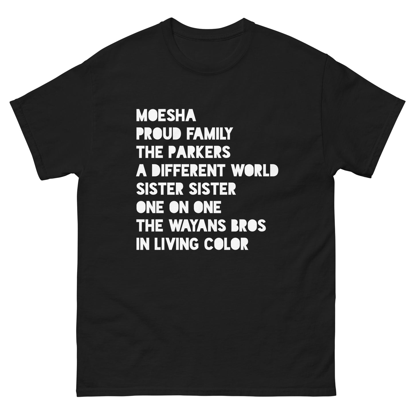 Black Sitcoms Classic Tee