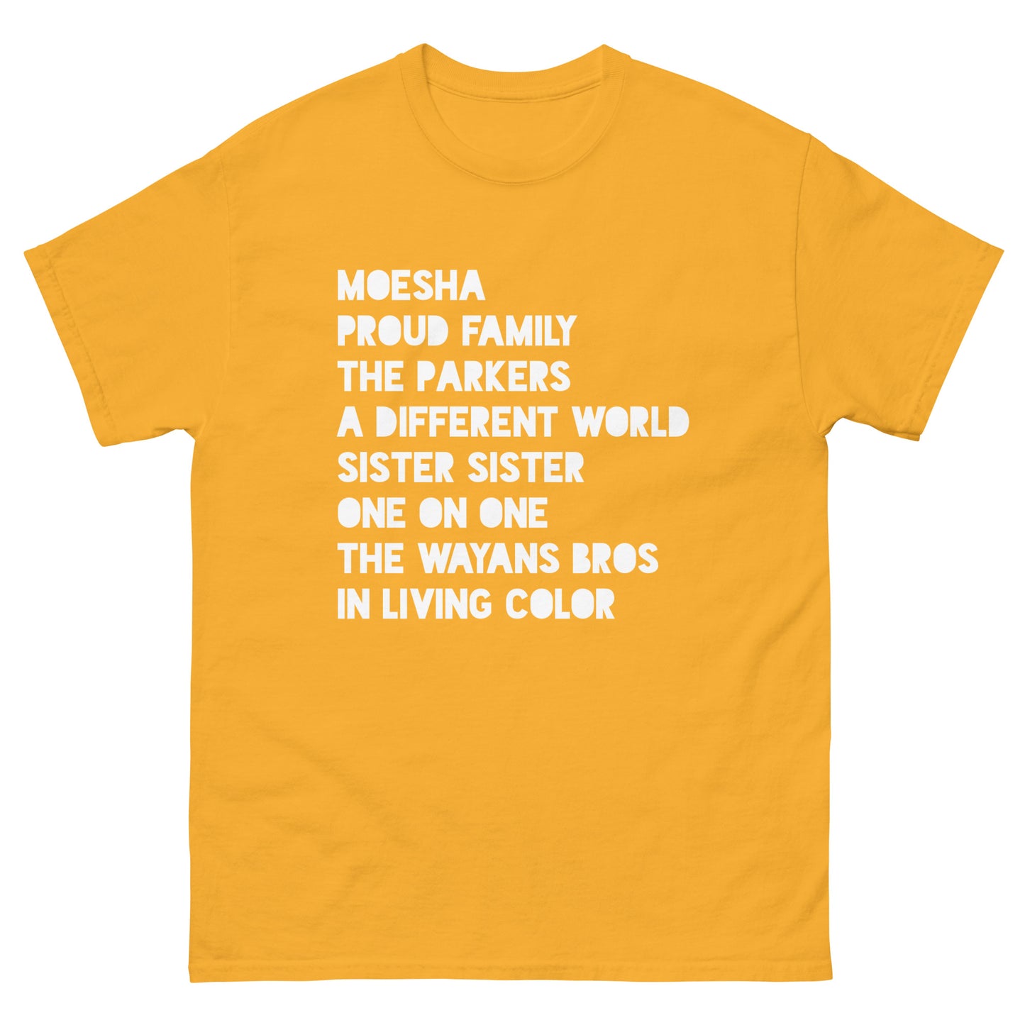 Black Sitcoms Classic Tee