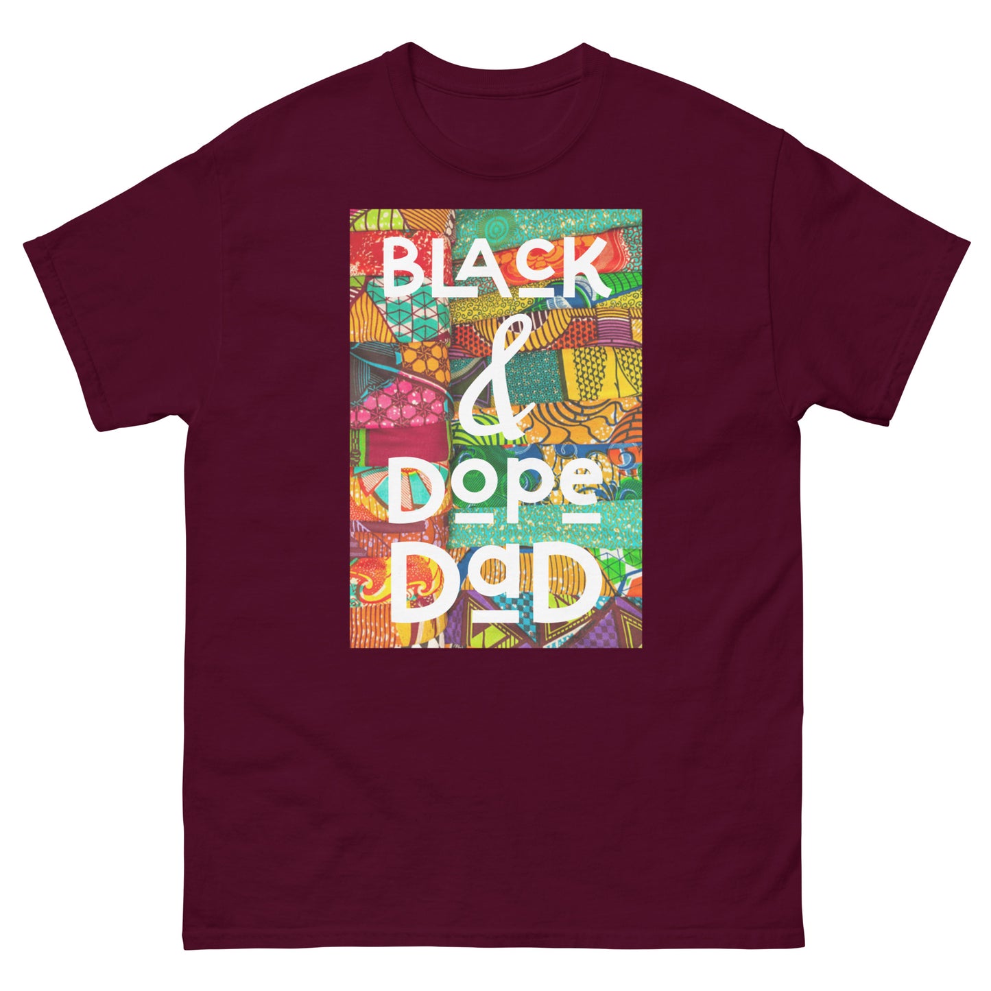 Black & Dope Dad Men's Classic Tee