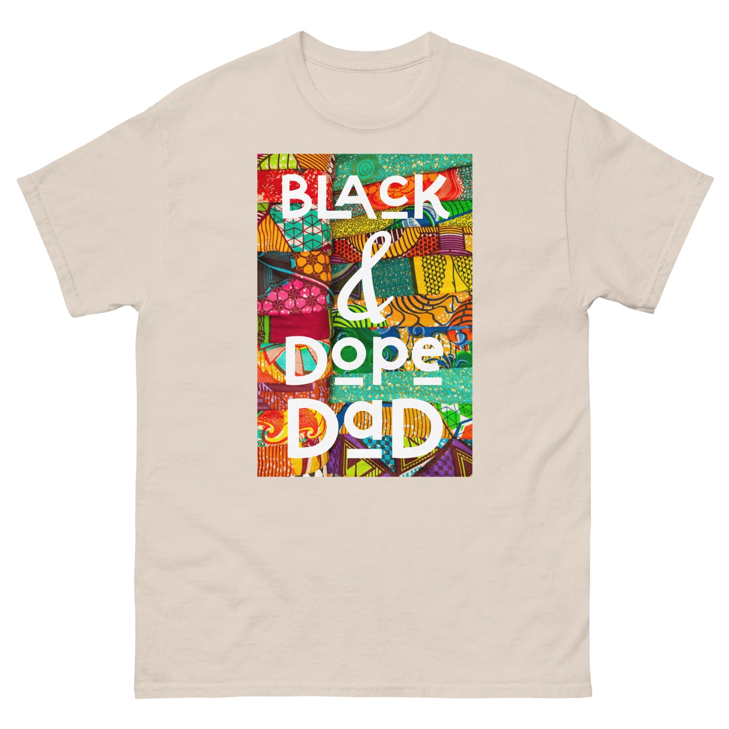 Black & Dope Dad Men's Classic Tee