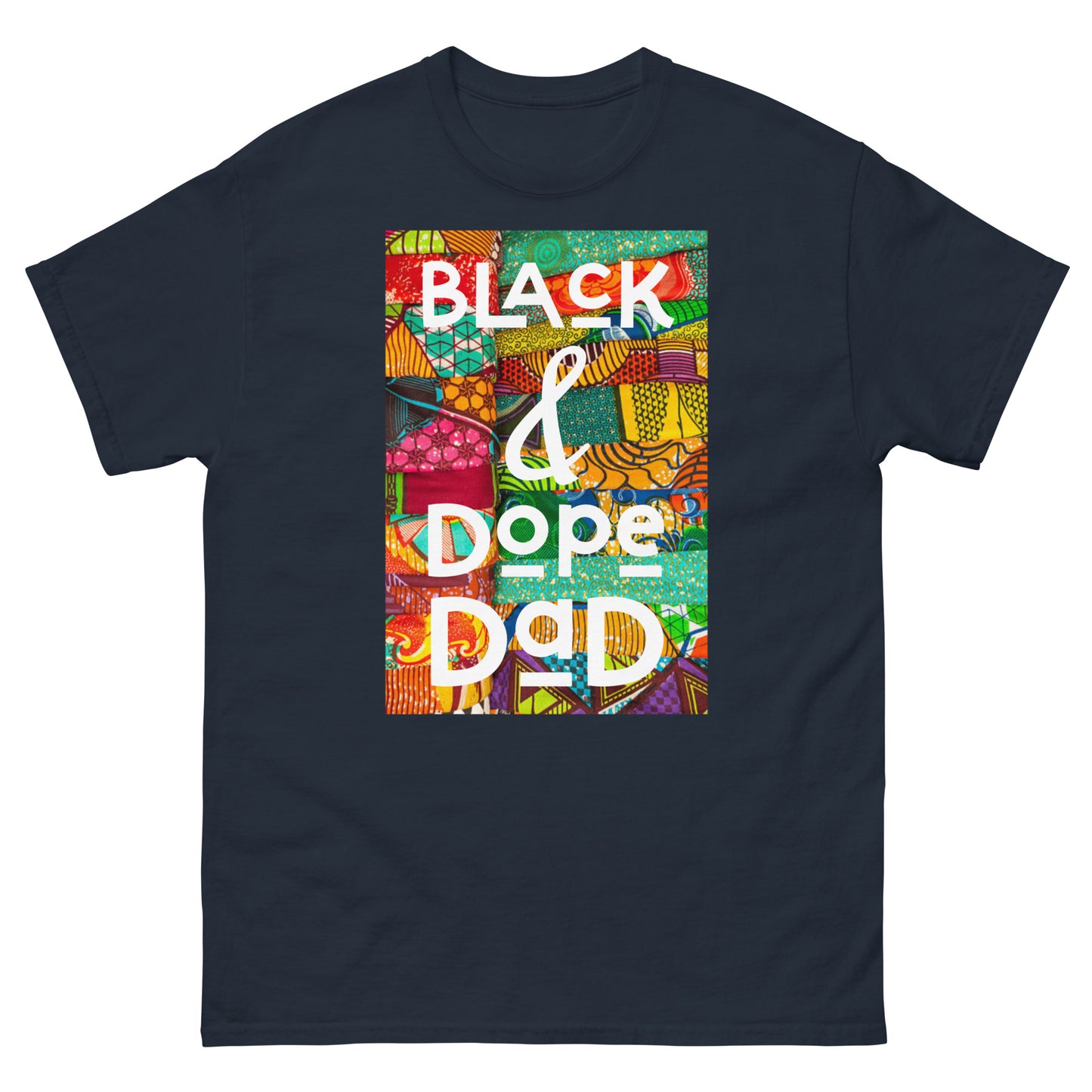 Black & Dope Dad Men's Classic Tee