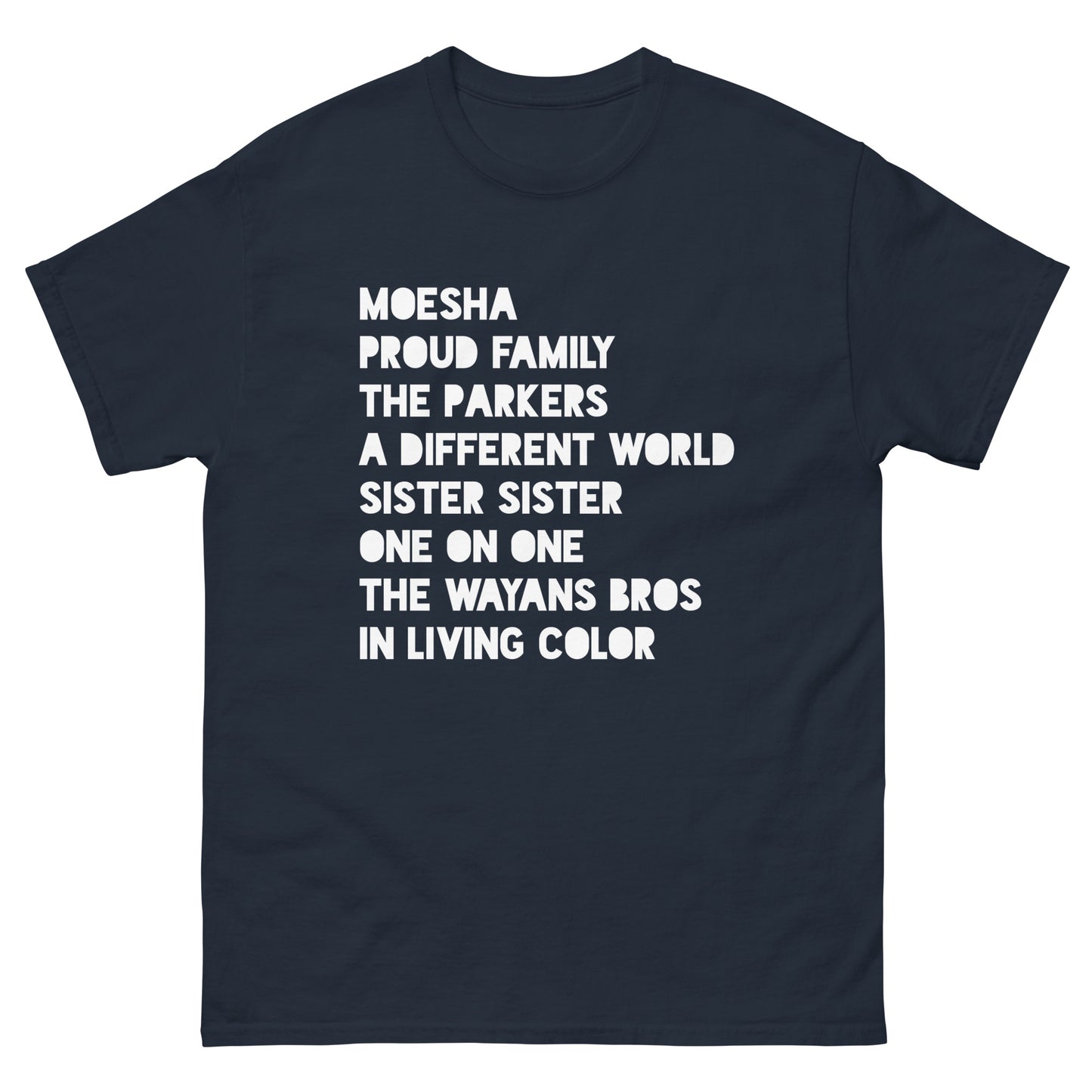 Black Sitcoms Classic Tee