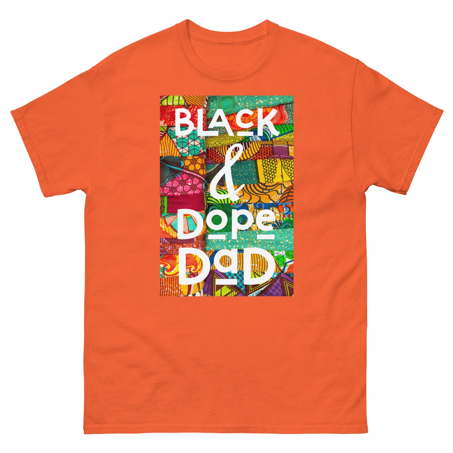 Black & Dope Dad Men's Classic Tee