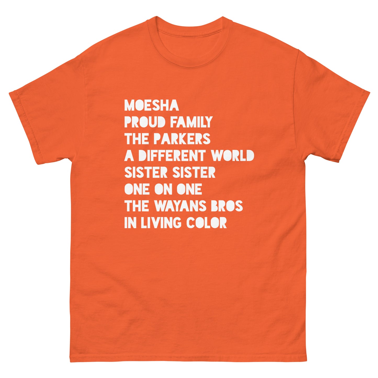Black Sitcoms Classic Tee