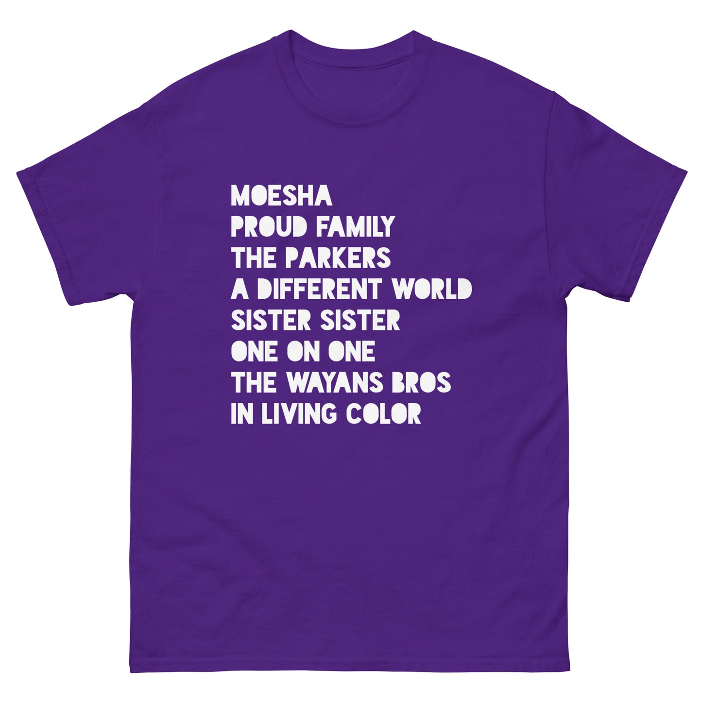 Black Sitcoms Classic Tee