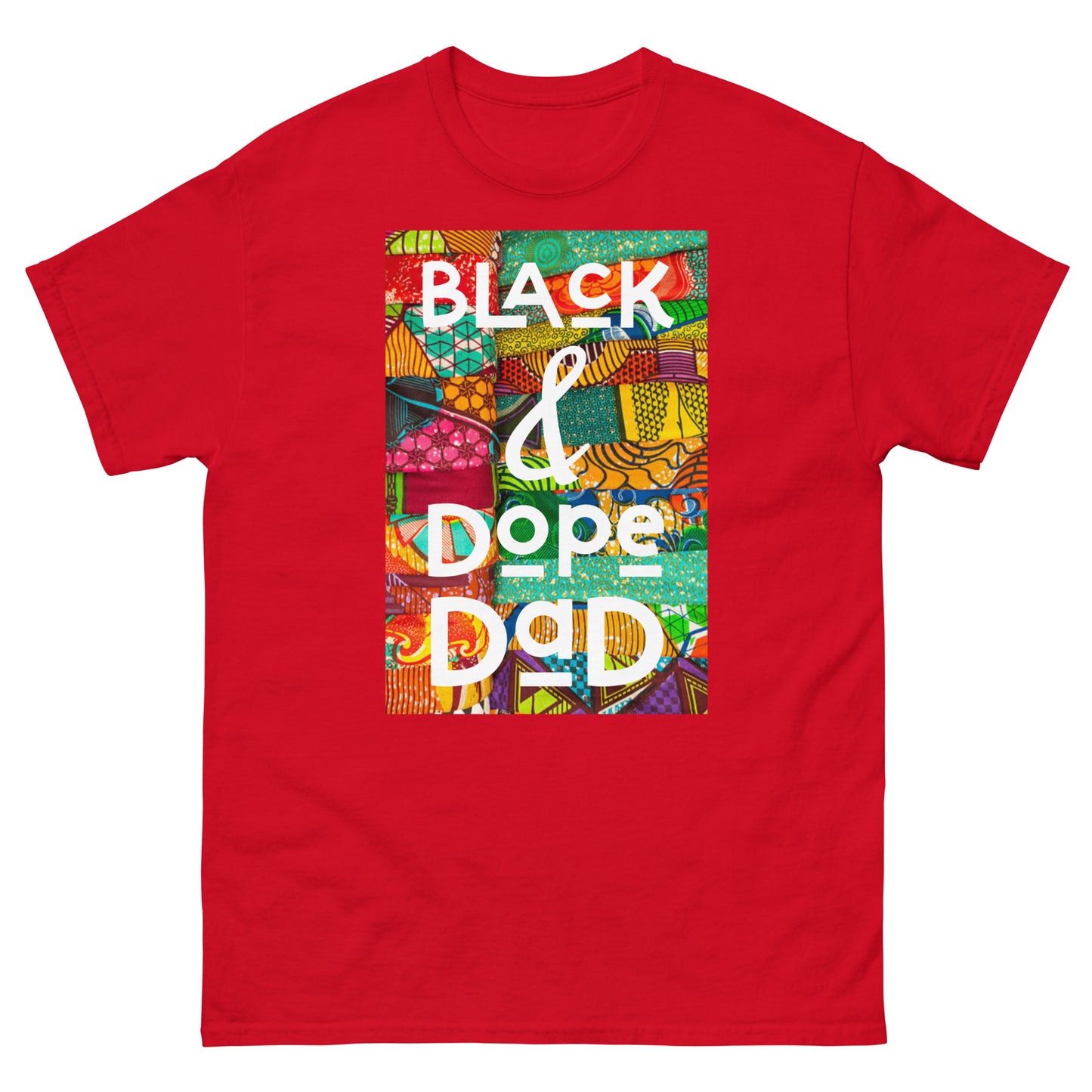 Black & Dope Dad Men's Classic Tee