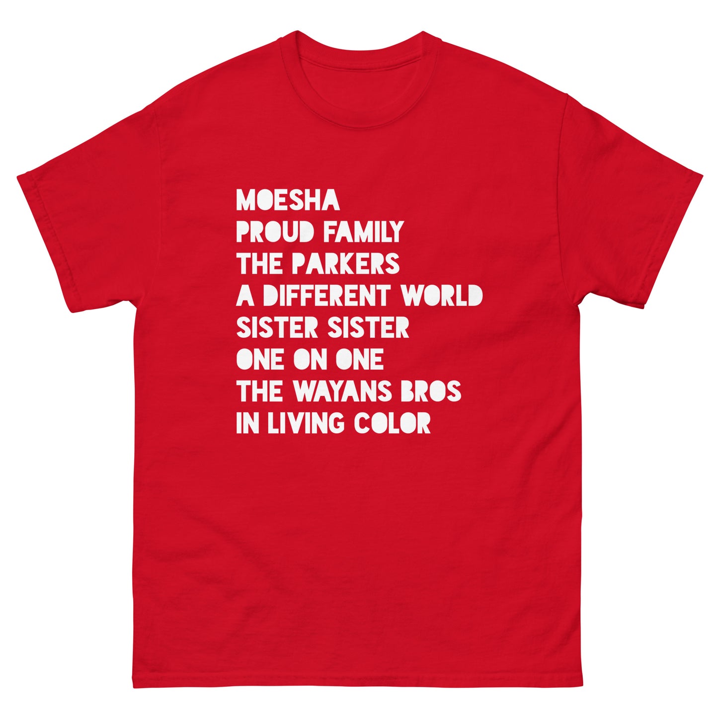 Black Sitcoms Classic Tee