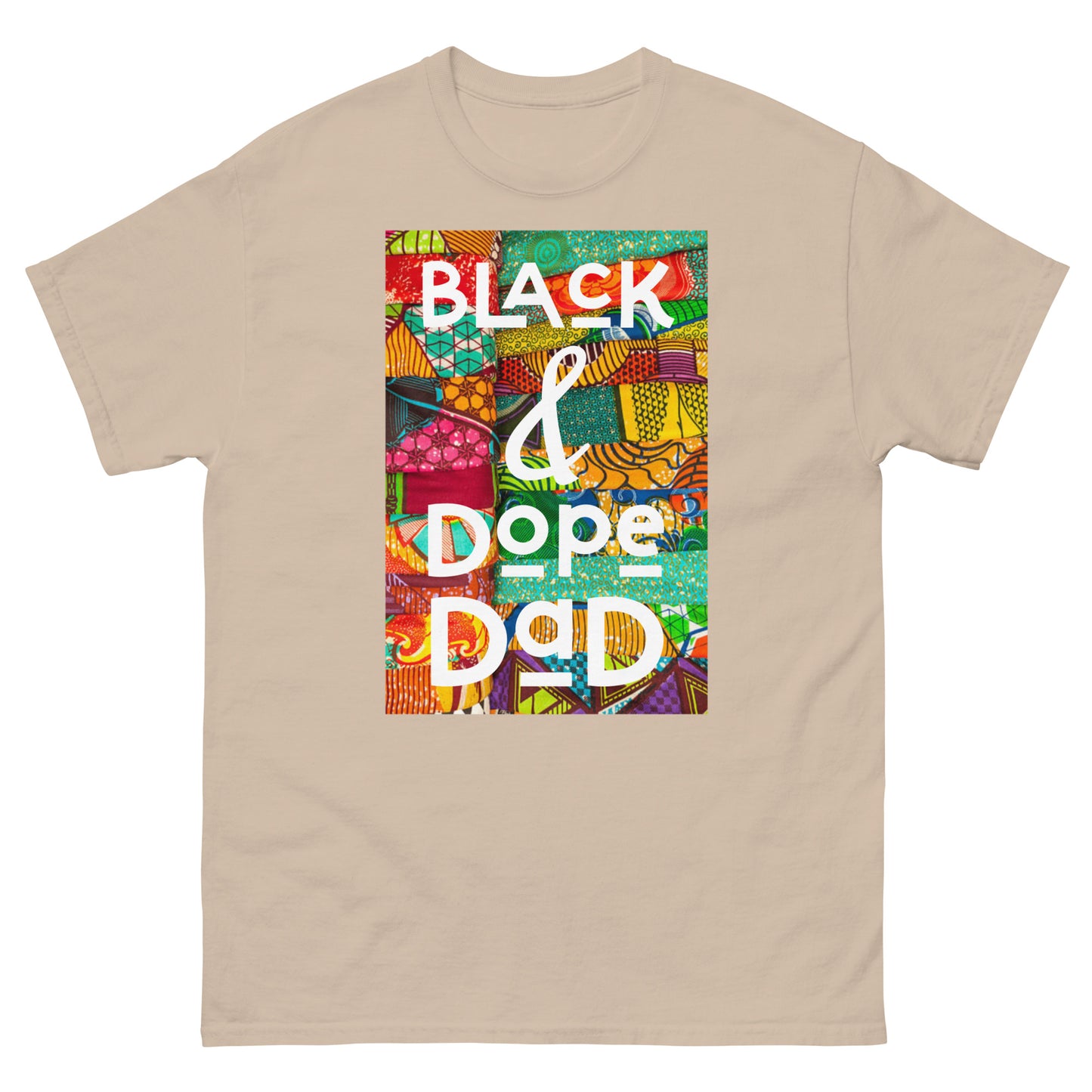 Black & Dope Dad Men's Classic Tee