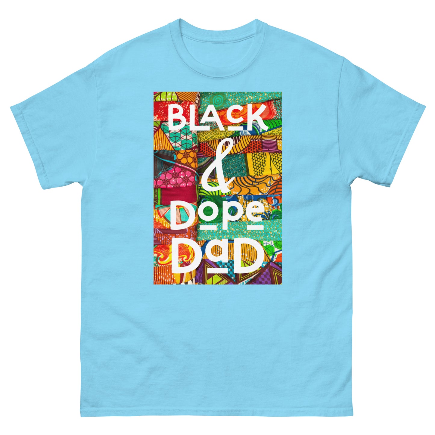 Black & Dope Dad Men's Classic Tee
