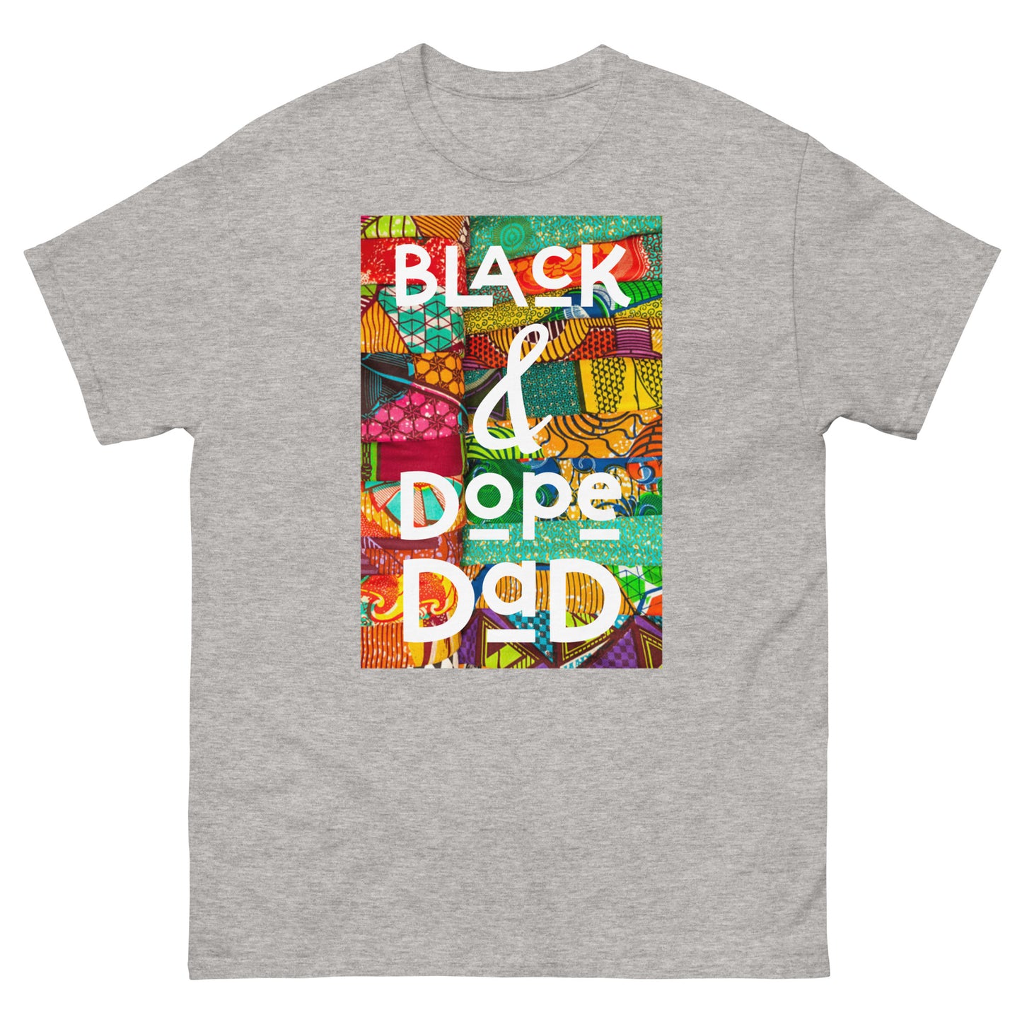 Black & Dope Dad Men's Classic Tee