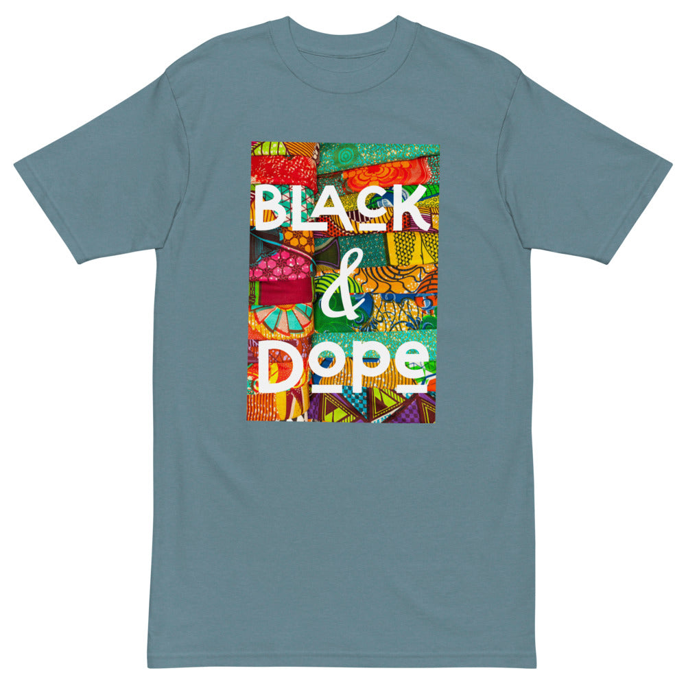 Black & Dope Men’s Premium Heavyweight Tee