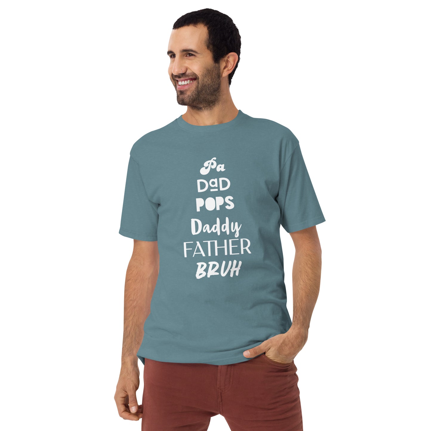 Classic Soulstar 1984 Dad Names Men’s Premium Heavyweight Tee