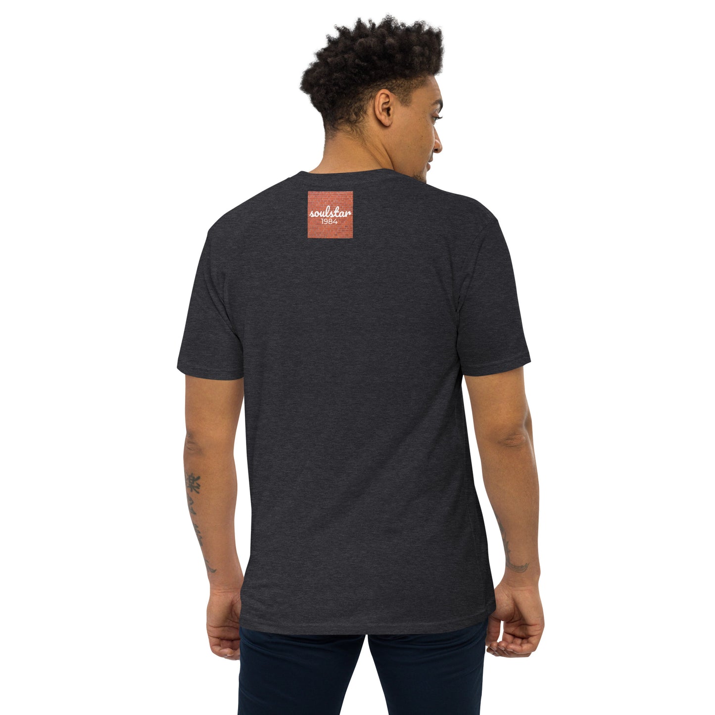 Classic Soulstar 1984 Brick Dad Names Men’s Premium Heavyweight Tee