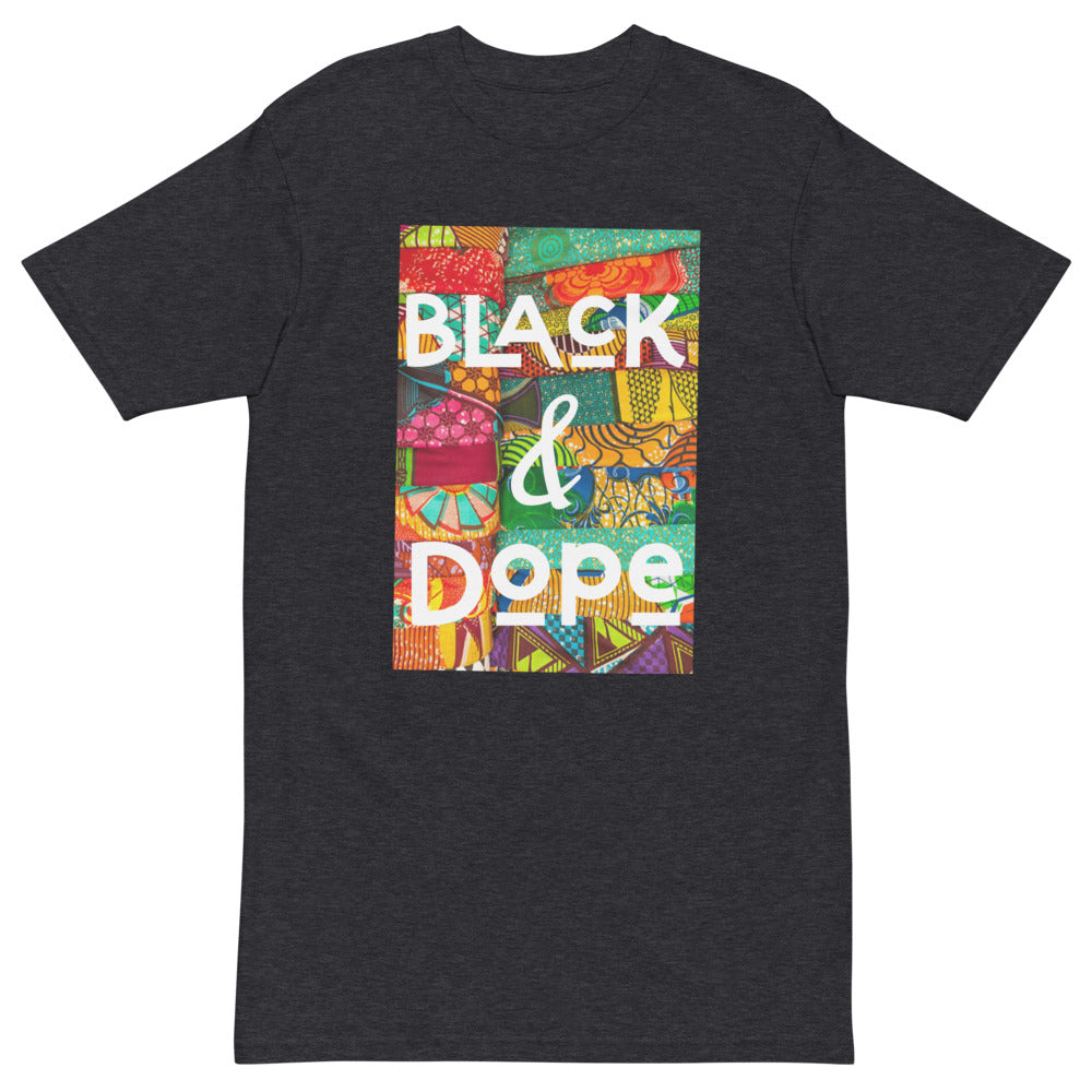 Black & Dope Men’s Premium Heavyweight Tee