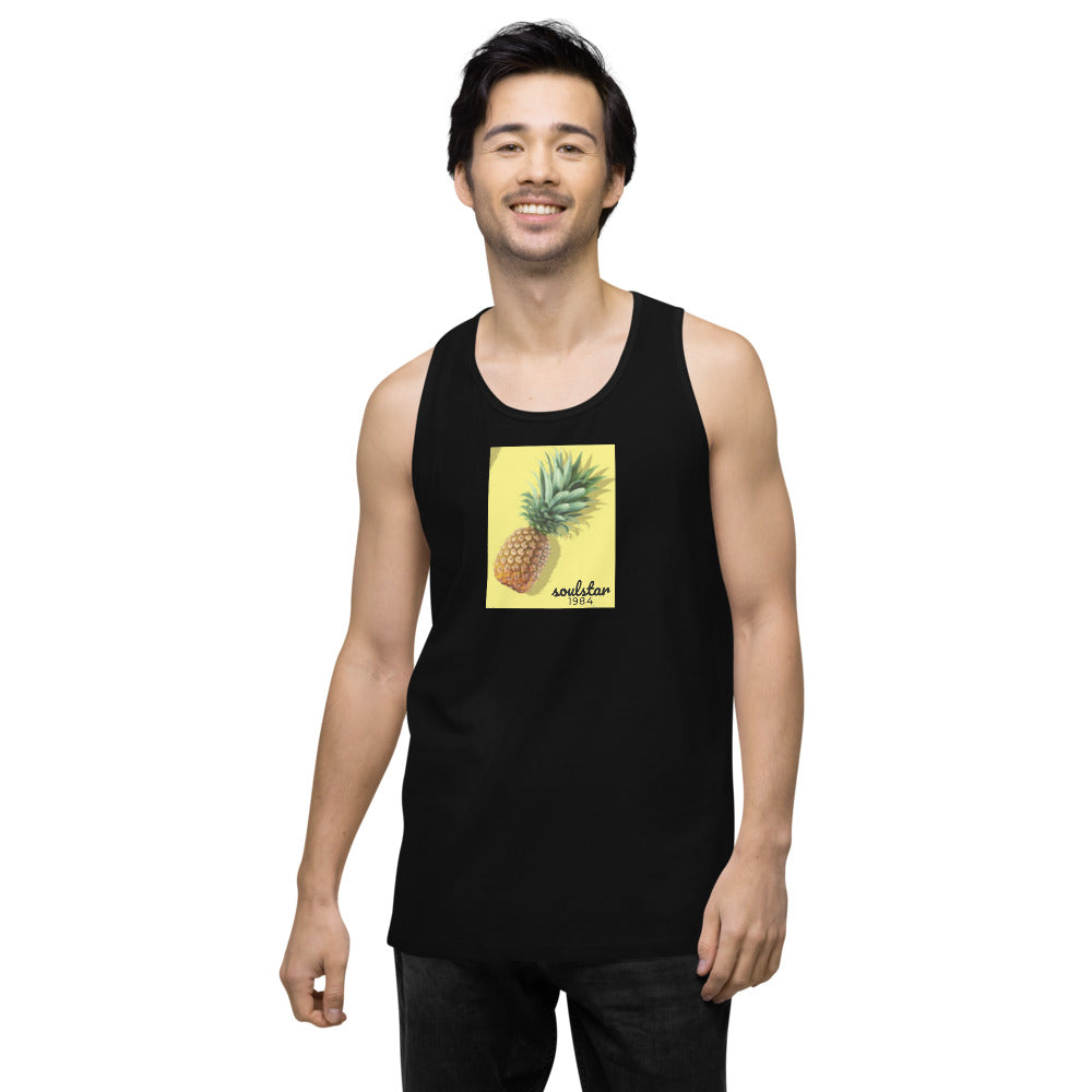 Classic Soulstar 1984 Men’s Pineapple Premium Tank Top