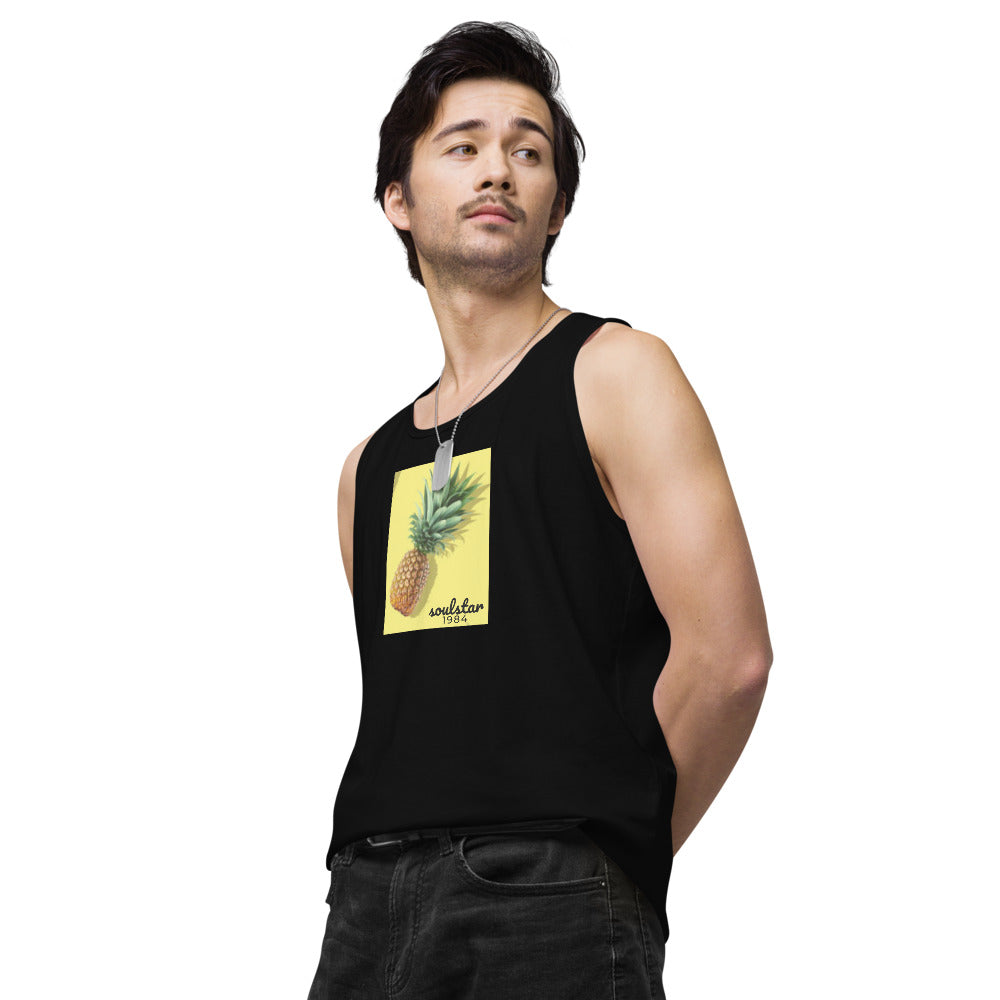 Classic Soulstar 1984 Men’s Pineapple Premium Tank Top