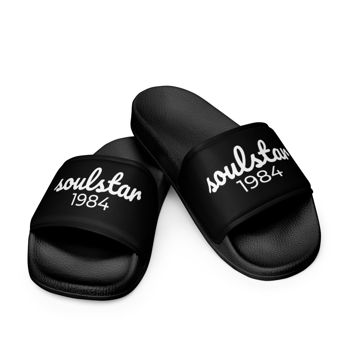 Soulstar 1984 Men’s Black Slides