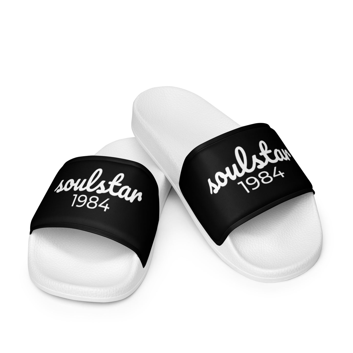 Soulstar 1984 Men’s Black Slides