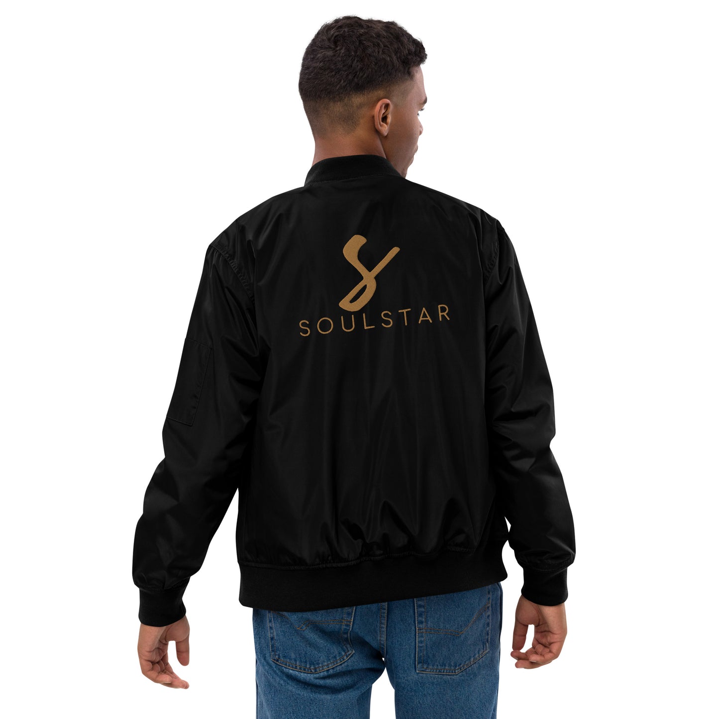 Luxe Soulstar Premium Embroidered Bomber Jacket
