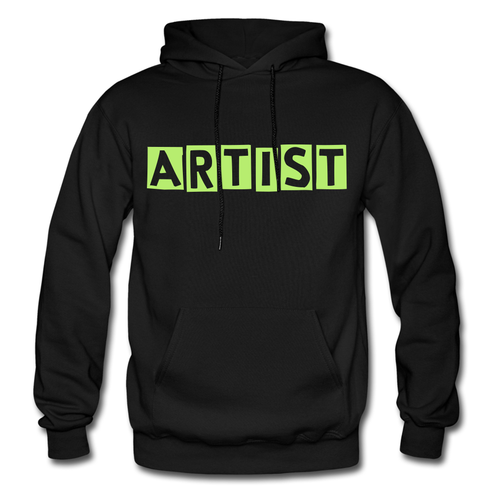 ARTIST Heavy Blend Adult Hoodie - black