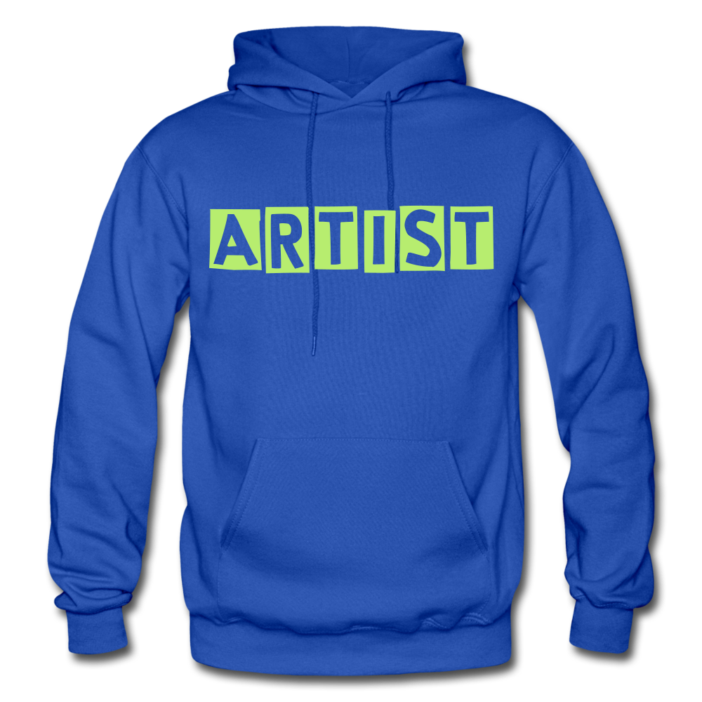 ARTIST Heavy Blend Adult Hoodie - royal blue