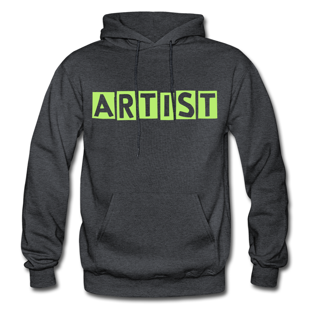 ARTIST Heavy Blend Adult Hoodie - charcoal gray