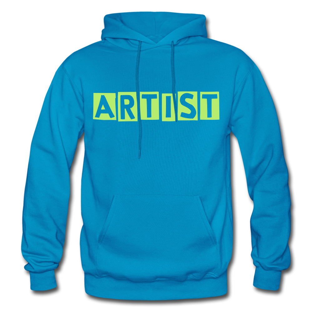 ARTIST Heavy Blend Adult Hoodie - turquoise