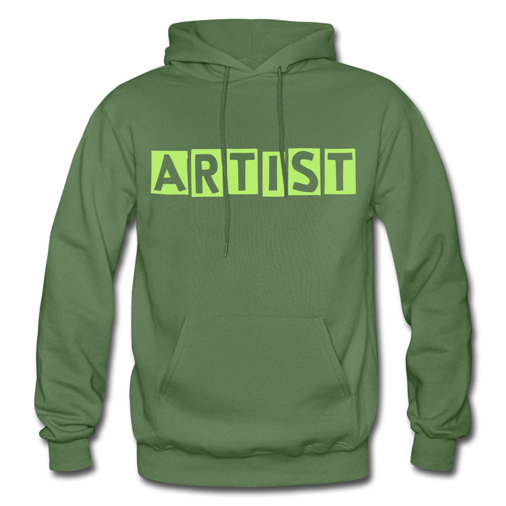 ARTIST Heavy Blend Adult Hoodie - military green