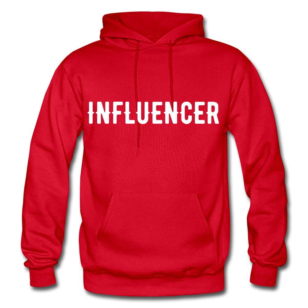 INFLUENCER Heavy Blend Adult Hoodie - red