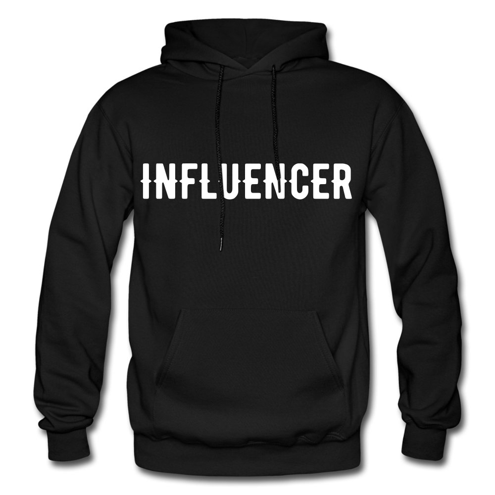 INFLUENCER Heavy Blend Adult Hoodie - black