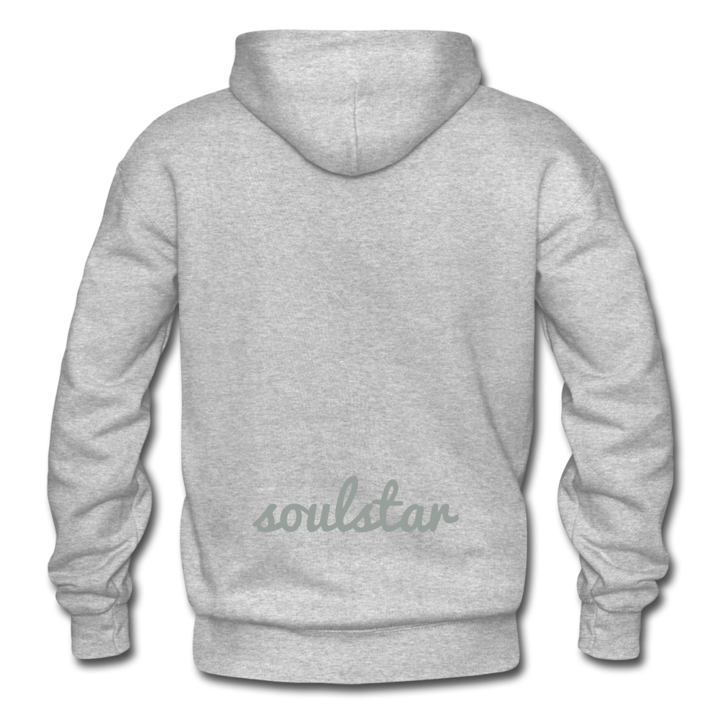 INFLUENCER Heavy Blend Adult Hoodie - heather gray