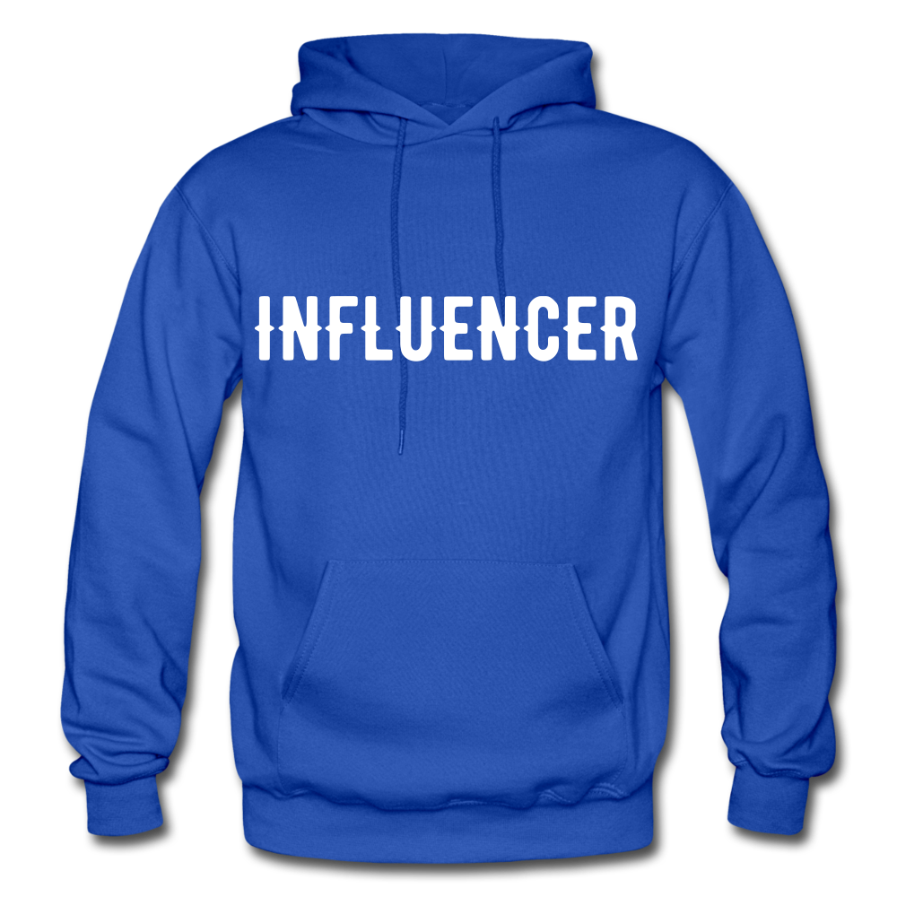 INFLUENCER Heavy Blend Adult Hoodie - royal blue
