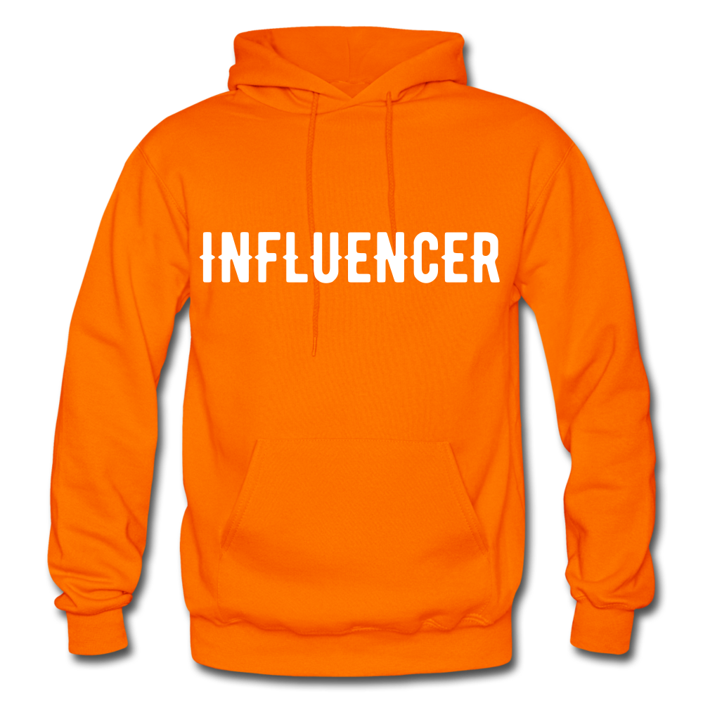 INFLUENCER Heavy Blend Adult Hoodie - orange