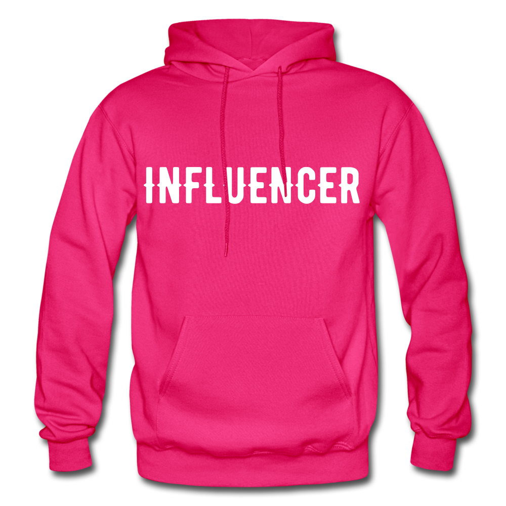 INFLUENCER Heavy Blend Adult Hoodie - fuchsia