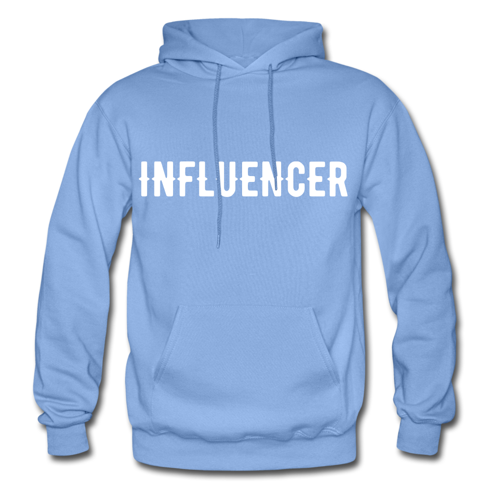 INFLUENCER Heavy Blend Adult Hoodie - carolina blue