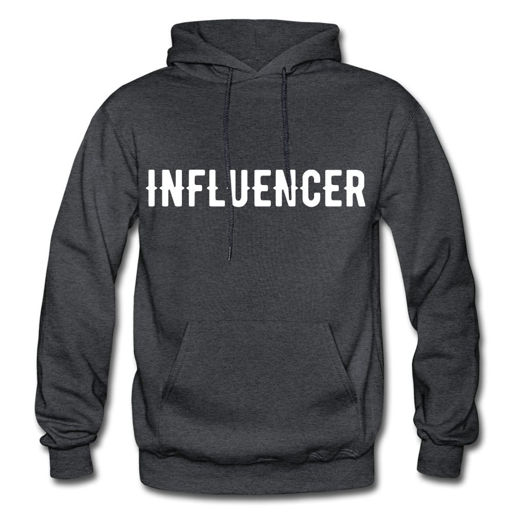 INFLUENCER Heavy Blend Adult Hoodie - charcoal gray