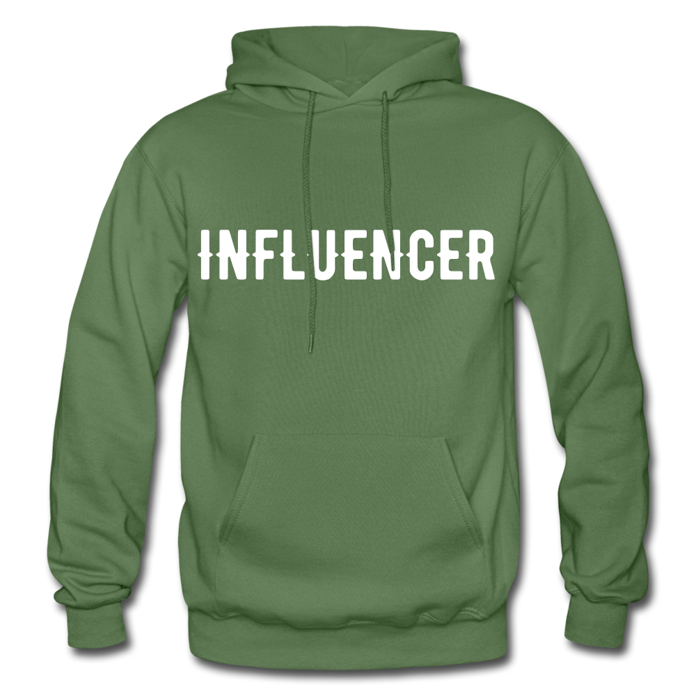 INFLUENCER Heavy Blend Adult Hoodie - military green