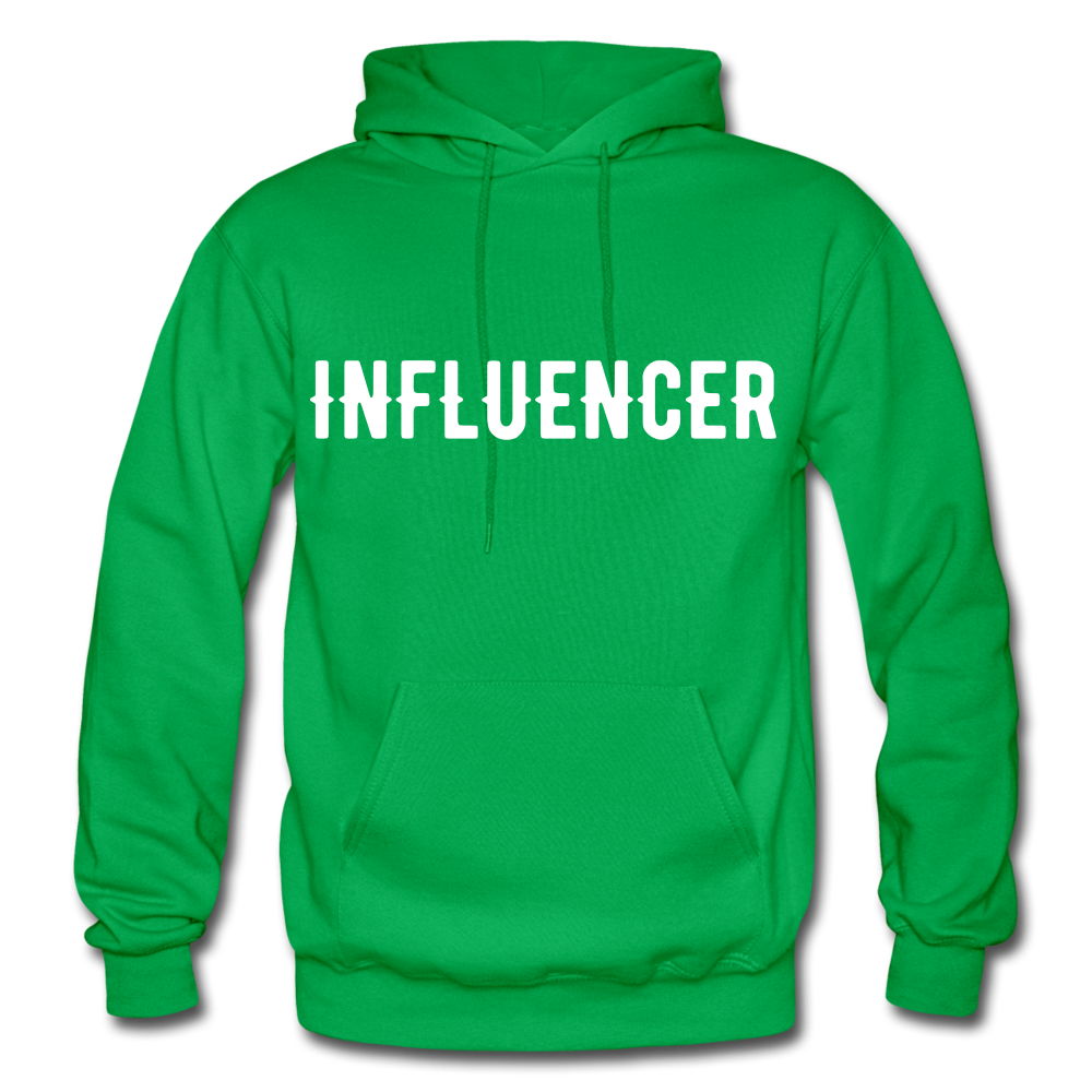 INFLUENCER Heavy Blend Adult Hoodie - kelly green
