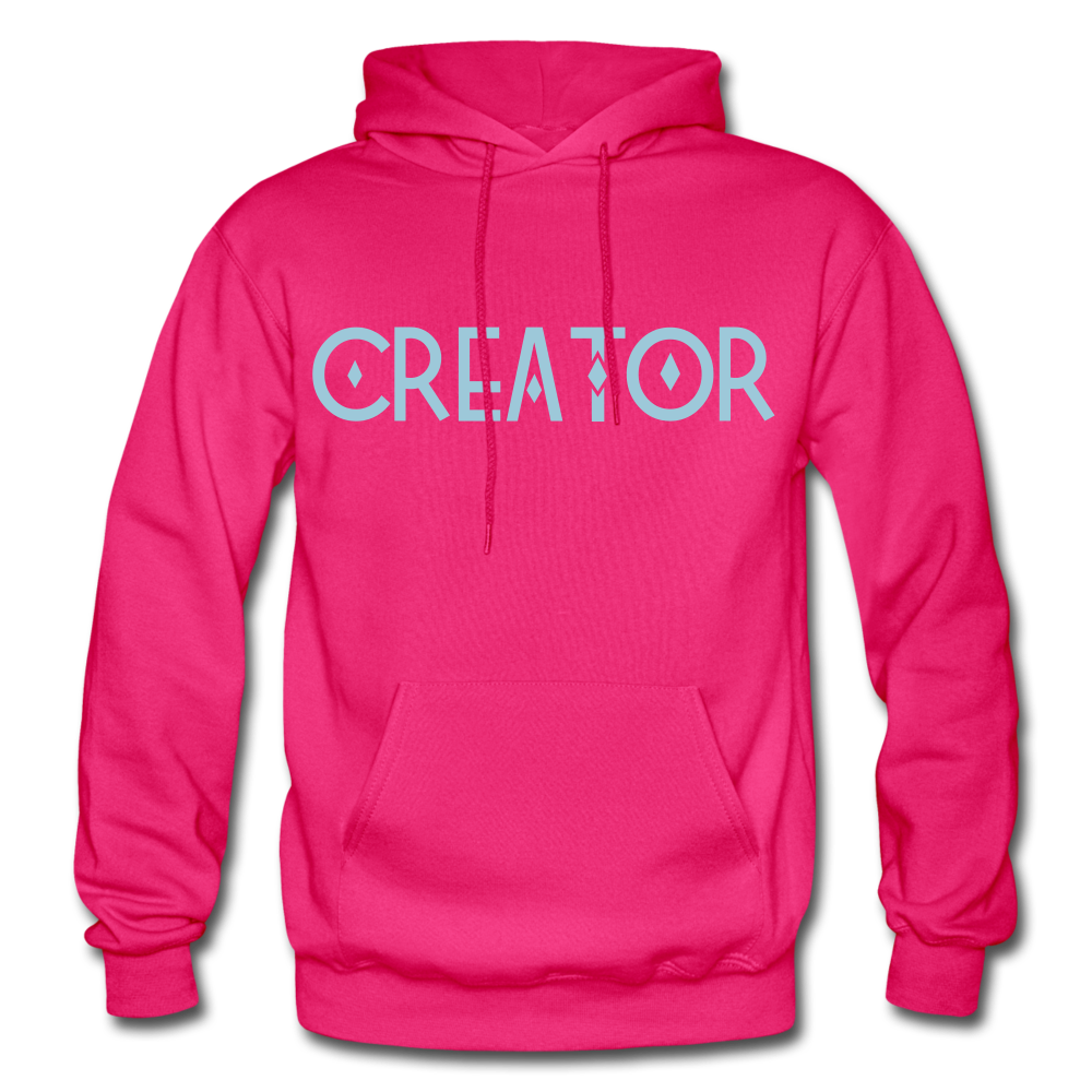 CREATOR Heavy Blend Adult Hoodie - fuchsia