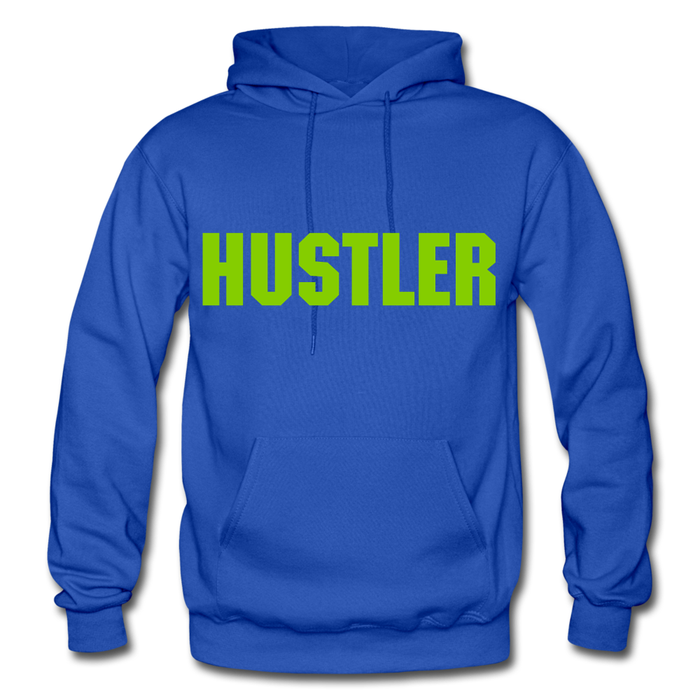 HUSTLER Heavy Blend Adult Hoodie - royal blue
