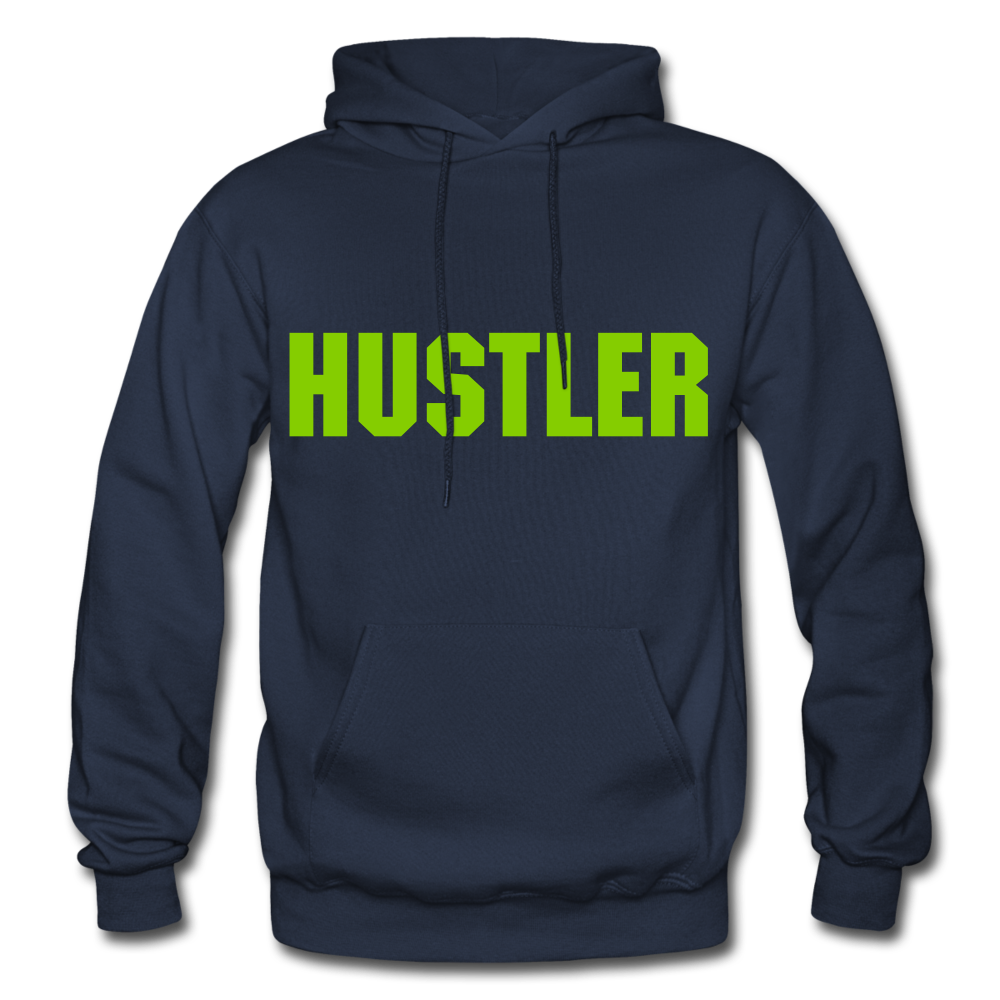 HUSTLER Heavy Blend Adult Hoodie - navy