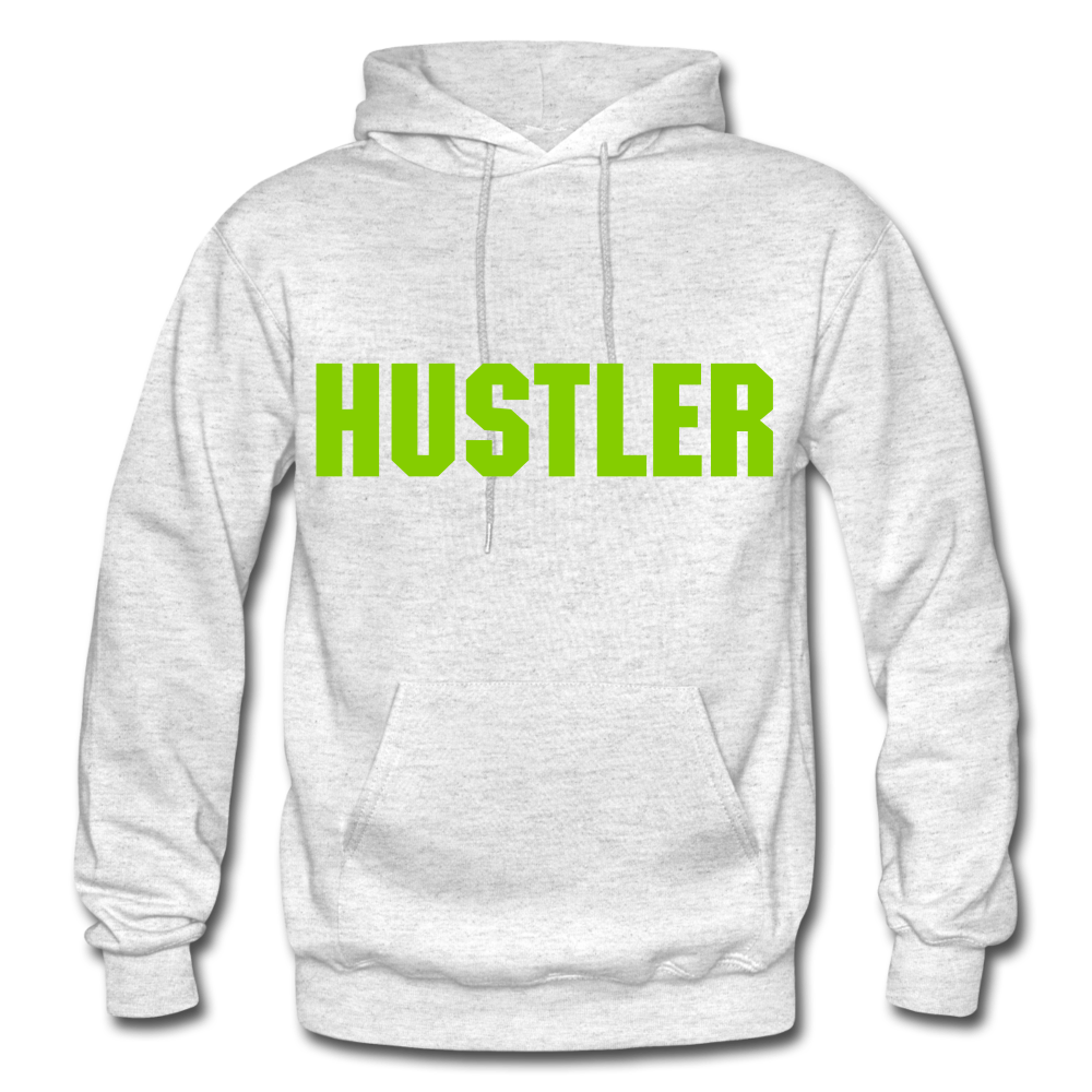 HUSTLER Heavy Blend Adult Hoodie - light heather gray
