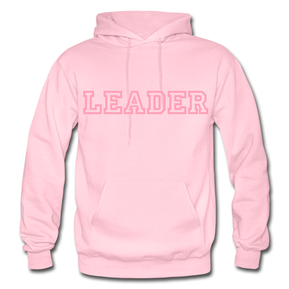 LEADER Heavy Blend Adult Hoodie - light pink