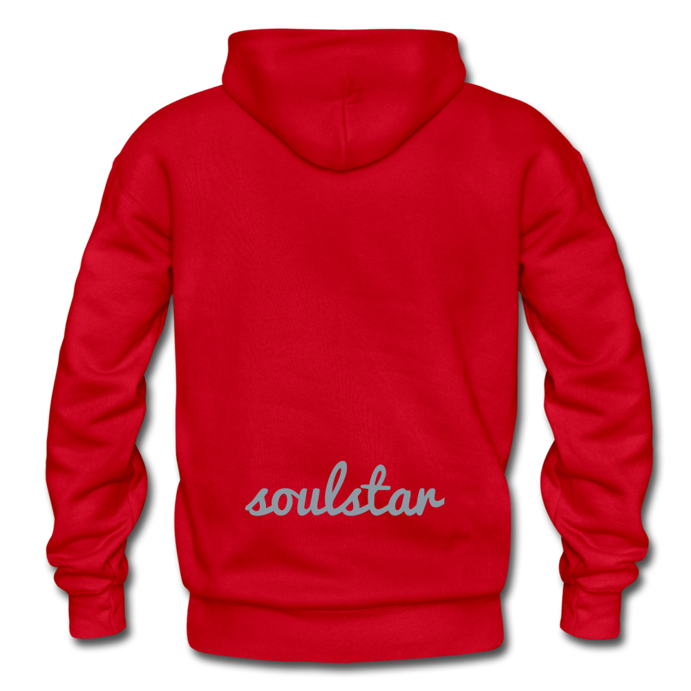 LEADER Heavy Blend Adult Hoodie - red