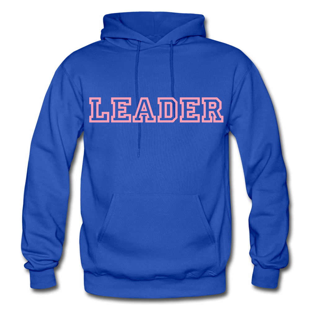 LEADER Heavy Blend Adult Hoodie - royal blue