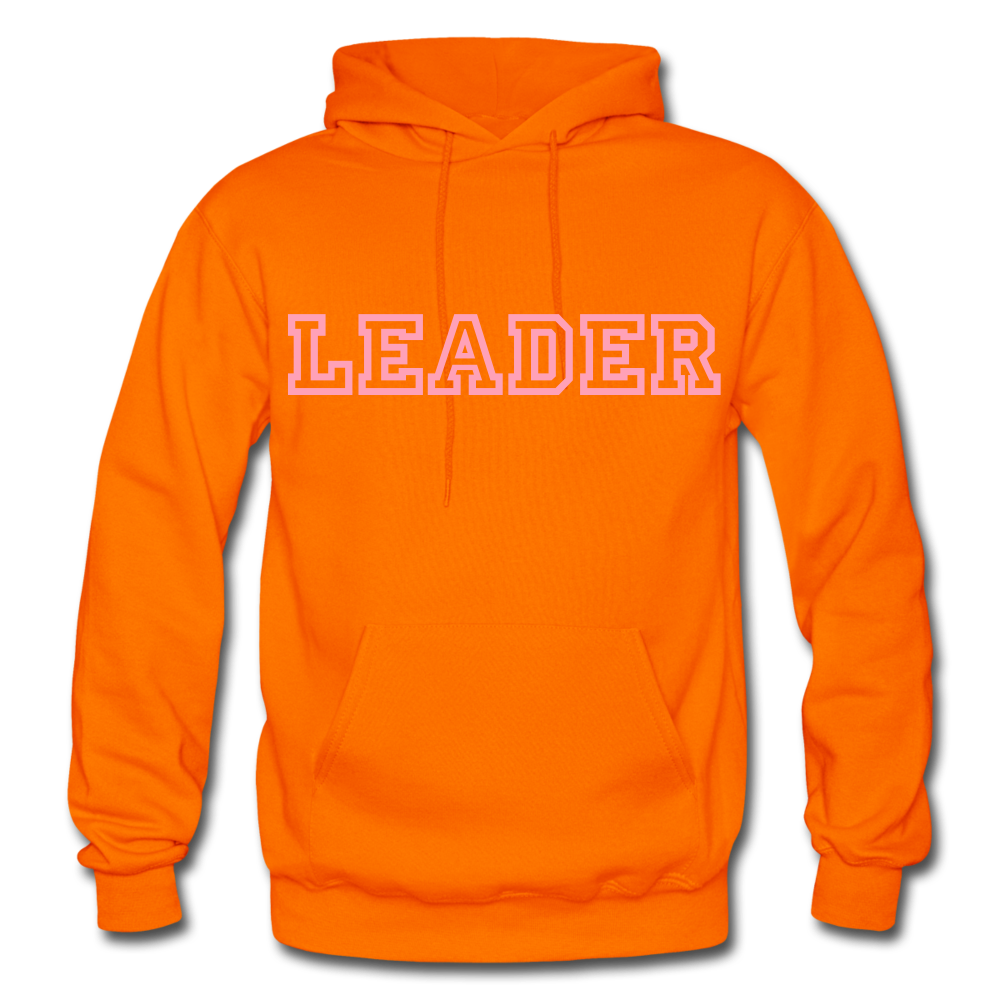 LEADER Heavy Blend Adult Hoodie - orange