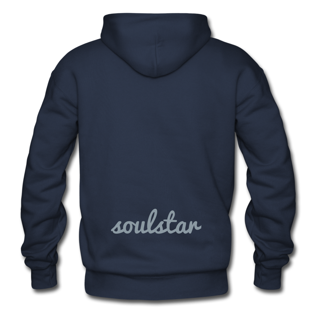 LEADER Heavy Blend Adult Hoodie - navy