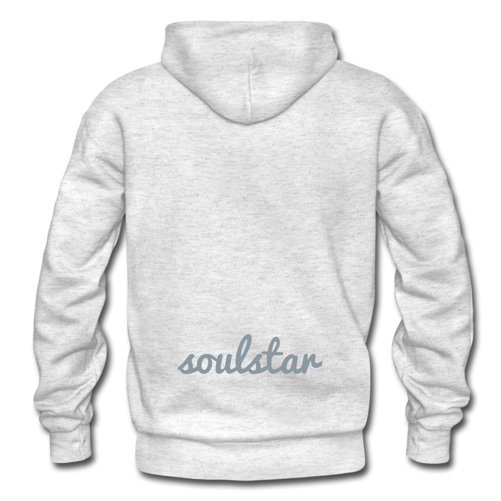 LEADER Heavy Blend Adult Hoodie - light heather gray
