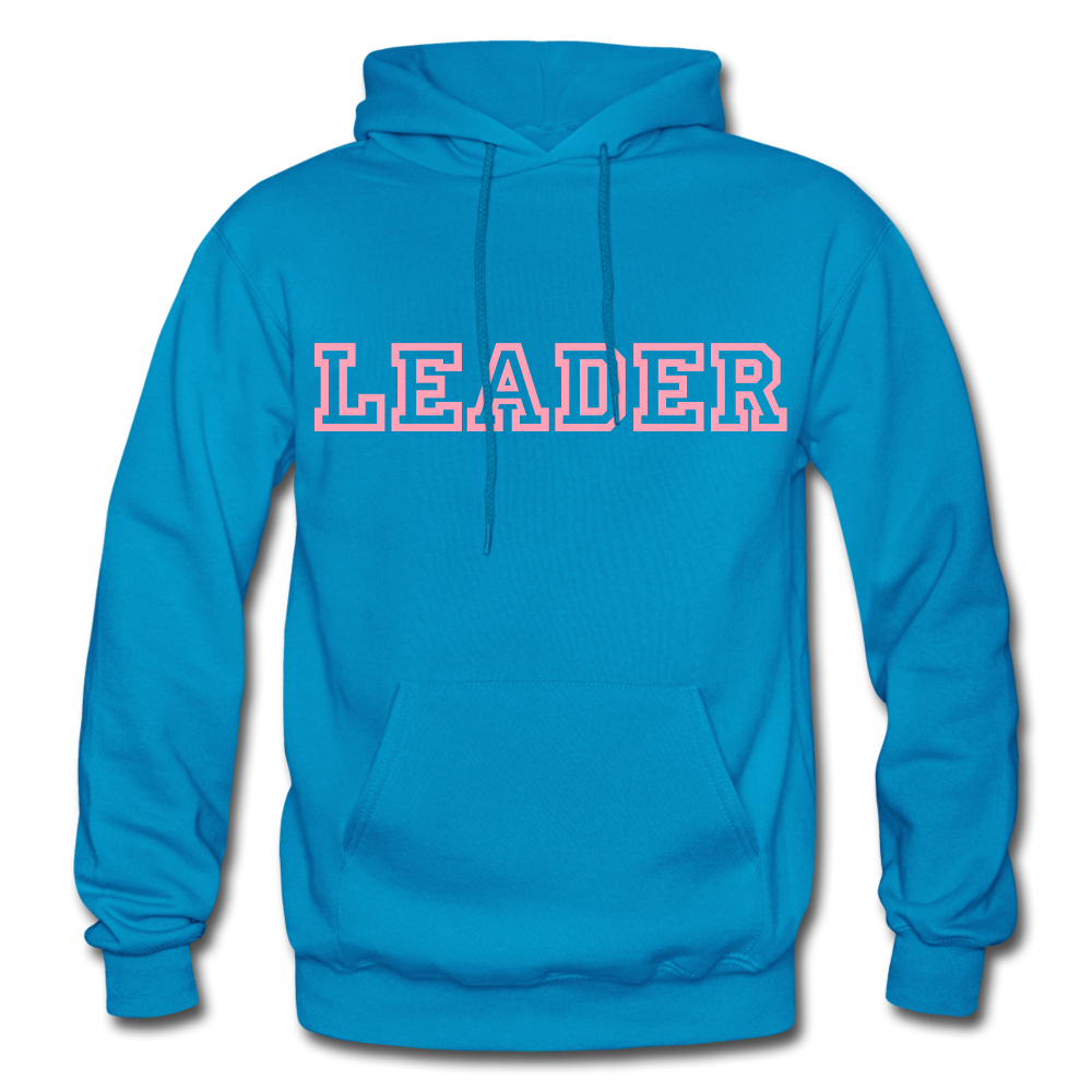 LEADER Heavy Blend Adult Hoodie - turquoise