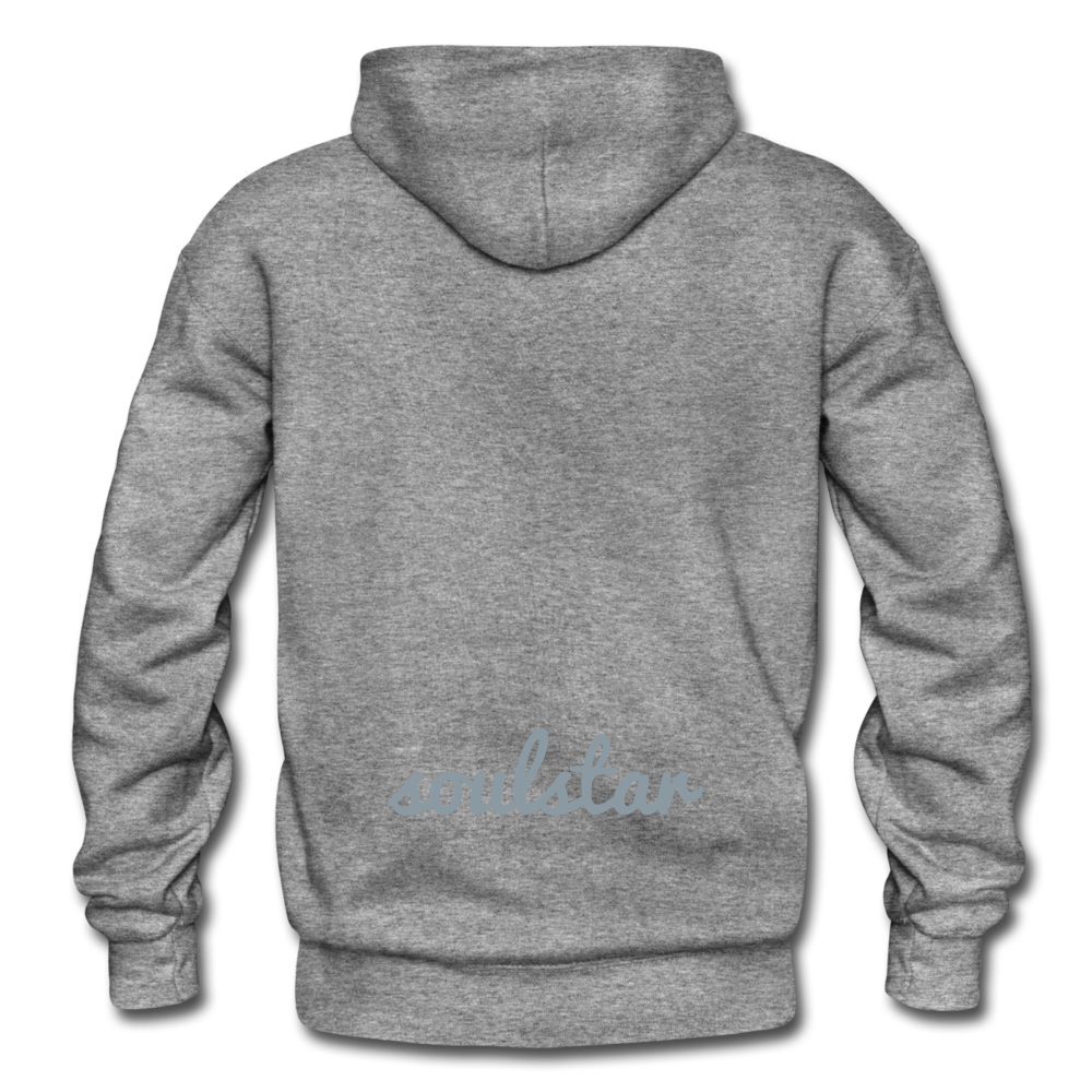 LEADER Heavy Blend Adult Hoodie - graphite heather